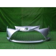 Бампер передний Toyota Vitz NSP135, 2017-2020 г, серебристый 1F7