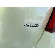 Наклейка 4WD на заднюю дверь Corolla Axio / Fielder / Vitz / Sienta