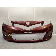 Бампер передний Toyota Vitz NSP135, 2010-2014 г, бордовый
